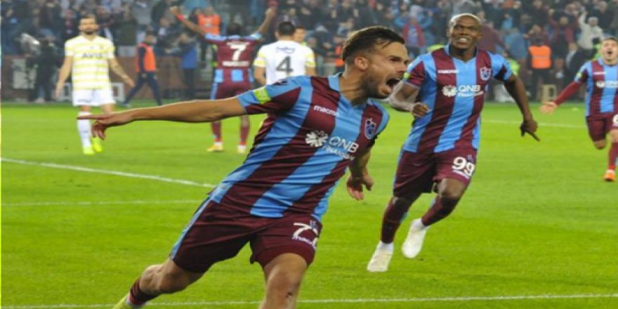 Trabzonspor Fenerbahçe'yi 2-1 mağlup etti