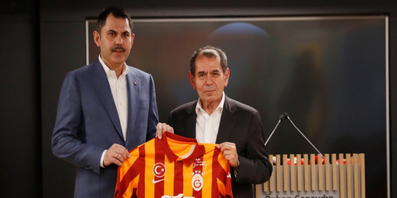 Murat Kurum, Galatasaray'ı Ziyaret Etti