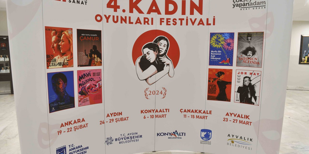 “4. Kadın Oyunları Festivali” Ankara'da Başladı