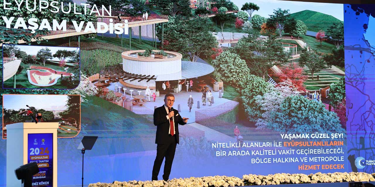 Eyüpsultan'da Yeni Dönem: Başkan Deniz Köken Projelerini Tanıttı